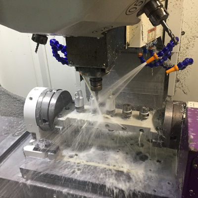 急速なCNCの機械化の回転部品は、注文アルミニウムCNC 0.01mmの精密を分ける