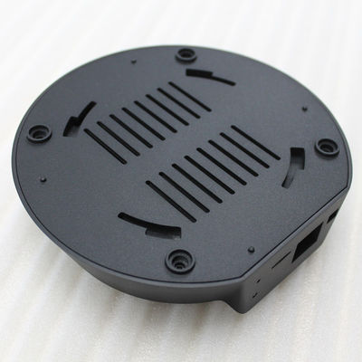 黒い絹の選別の表面の終わりを塗る急速なプロトタイピングCNCのプラスチック部品
